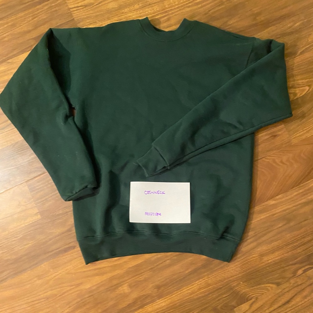 Men's Green Crewneck Sweater
